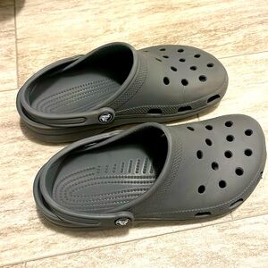 Boys classic Crocs.